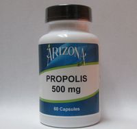 Arizona Brand Bee Propolis Capsules - 500mg - 60 Capsules - Dietary Supplement - Arizona Brand Nutritionals
