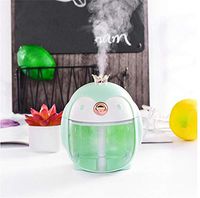 Aromatherapy Essential Oil Humidifier Protable Cute Penguin 300ml Traval Essential Oils Diffuser,Auto Shut-off 7 Color LED Lights for Study Bedroom Office,Gifts for Women Girlfriend Teen Girls (Green)