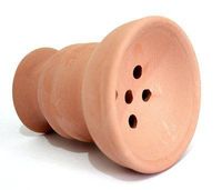 Clay Hookah Pipe Bowl - Natural Shisha Bowl Hooka Huka Nargila Smoking Accessory