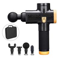 TMGG Handheld Massager Deep Tissue, Muscle Massage Gun, Cordless Rechargeable Deep Tissue Massager&Muscle Portable Massage Device,Massage Body Relax Tools for 4 Massage Heads