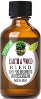 Earth & Wood Essential Oil Blend - 100% Pure Therapeutic Grade Earth & Wood Blend Oil - 60ml