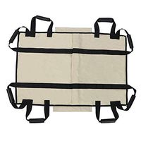 HNYG 31"x20" Elderly Patient Transfer Blanket with Shoulder Strap and Reinforced Handle, Transfer Bed Slide Sheet for Patient Repositioning,Waterproof Patient Bed Pad in Hospitals and Home Care