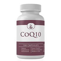 CoQ10 (100 Capsules, 350 mg per Serving) by Pure Organic Ingredients, Boost Energy & Immune System, Improve Skin Health, Aids in Post Workout Recovery*