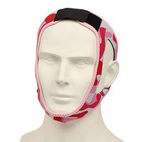 Camouflage Pink Stop Snoring Chin Strap Anti Snoring Snore Stopper Solution Breathable Flexible Easily Adjustable Devices-Sleep Aid Anti-Snore Headband Jaw Belt with Magic for Ease Breathing Women Men