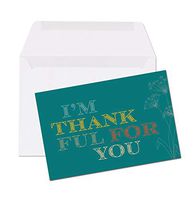 I'm Thankful for You - 4 x 6 Folded Note Card