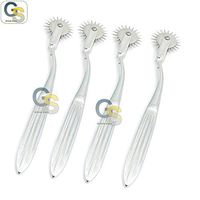 G.S 4 PC Set of 7" NEUROLOGICAL WARTENBERG Pinwheel Chrome Plated Best Quality