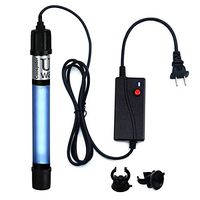 UV Ozone Wand Timer Control/Waterproof UVC Light Lamp Covers 100sq ft. Powerful 7 inch (O3 Smell)