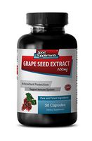 Grapeseed Seed Extract Powder - Grape Seed Extract - Immune System Boost Paragon (1 Bottle - 30 Capsules)