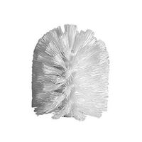 UINKE 1 Pcs Replacement Toilet Brush Head Bathroom Cleaning Accessories, Screws On Design, 80100mm,White