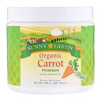 Sunny Green Organic Powder, Carrot, 9.9 Ounce