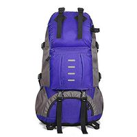 F&W WF Backpack - Large Capacity Backpack Travel Outdoor Mountaineering Bag 50L (Color : Black)