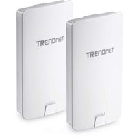 TRENDnet 14 DBI WiFi AC867 Outdoor Poe Preconfigured Point-to-Point Bridge Kit, 4 DBI Directional Antennas, for Point-to-Point WiFi Bridging Applications, 5GHz, AC867, TEW-840APBO2K