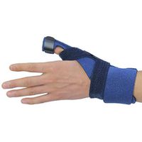 Thumb Spica Splint Thumb Brace Wrist Stabilizer Splint for Thumb for Pain, Sprains, Strains, Arthritis, Carpal Tunnel & Trigger Thumb Immobilizer - Wrist Strap - Left or Right Hand,Blue