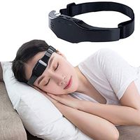 Lzour Head Massager, Sleep Instrument, Electric Massager, Electric Massager Portable Sleep Massager, Sleep Massager, Therapeutic Insulation, Relieve Head Relaxation Device,Black