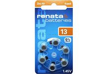 120 x Size 13 (ZA13) Renata Hearing Aid Batteries