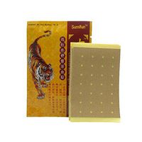 Wendysy Pain Relieving Patch Chinese Red Tiger Pain Relief Plaster Chilli Muscle Pain Relief Patch Pain Relief Periarthritis Muscle and Joint Plaster Pain Relief Patch