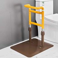 Limaomao Toilet Safety Rails Portable Toilet Safety Guardrail Toilet Armrests Can Be Adjusted, Suitable for Special Crowd Toilet Guardrail Safety Support, Suitable for Bathroom, Room