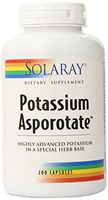 Solaray Potassium Asporotate Supplement, 99 mg, 200 Count