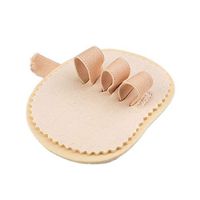 Ocamo Hallux Valgus Toe Separator Pedicure Tool Overlapping Corrector 3 Toe 1pc(Right)