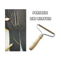 LLguz Wood Lint Remover Quick Clothes Cleaning Fuzz Shaver Manual Epilator,Great for Furniture Clothing Curtains Carpet Sweater Pet Hair Cleaning Removal (B-1 Pack)