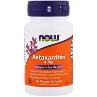 Astaxanthin Carotenoid Antioxidant Eye Health 4 mg 60 Veggie Softgels