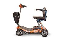 Ewheels REMO Auto-Flex Automatically Folding Travel Scooters - Airline Approved (Orange)