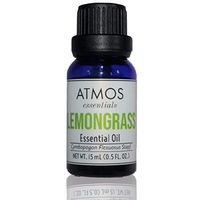 Atmos Essentials | 100% Pure Lemongrass Essential Oil | Cymbopogon flexuosus stapf. | 15mL