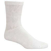 Dr. Scholl`s Diabetes & Circulatory Crew Socks White Medium (2 Pack)