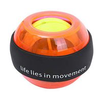 Hapshop LED Gyroscope Ball Wrist Ball Trainer Relax Gyro Arm Exerciser Fitness Equipment