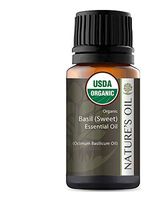 Best Essential Oil 100% Pure Certified Organic Therapeutic Grade (Basil (Sweet), 10 ml)