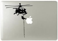 Soldiers Getting Dropped Off By Helicopter Army Navy Marines Macbook Ipad Decal Skin Sticker Laptop