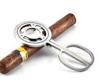 Stainless Steel Triple Blade Cigar Scissors Portable Metal Cigar Cutter Smoking Accessories Pocket Tool Sharp 135mm