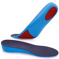 Breathable Height Insoles 4cm（1.57"） Shock Absorption Insoles Heels Lift for Men and Women (L)