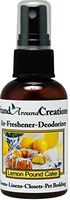 Concentrated Spray For Room/Linen/Room Deodorizer/Air Freshener - Lemon Pound Cake- A mouth-watering aroma of warm lemon pound cake w/sweet lemon glaze. 2 fl oz - Scent -