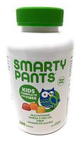 Kids Fiber Complete, 120 Chews by SmartyPants Gummy Vitamins (Pack of 3)