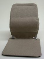 McCartys Lumbar Support Sacro Ease Backrest and Seat, Standard Model BRSM (Burgundy)