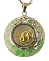 Golden Rat Pendant, Rat Animal