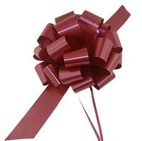 Large Burgundy Gift Pull Bows - 9" Wide, Set of 6, Christmas, Gift Basket, Presents, Boxing Day, Birthday, Fundraiser, Birthday, Wreath, Swag, Classroom, Office
