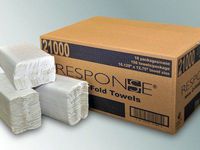 NPS Response White C-Fold Towel 2400/CS