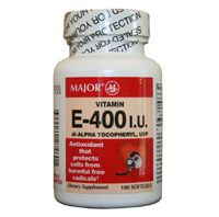Vitamin E 400 IU, 100 Softgels
