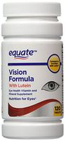 Equate - Vision Formula with Lutein, Eye Health Vitamin and Mineral Supplement, 120 Tablets