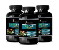 Brain and Memory Power Boost - Pine BARK Extract - Premium Complex - Appetite suppressant for Women Weight Loss - 3 Bottles 180 Softgels
