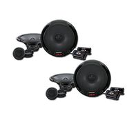 Alpine SPR-60C 6-1/2" Component 2-Way Speaker System Bundle