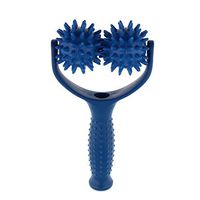 Handheld Acupuncture Spiky Massage Ball Shoulder Muscle Massager - Blue