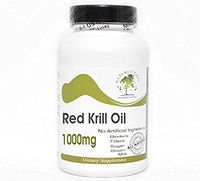 Red Krill Oil 1000mg ~ 100 Capsules - No Additives ~ Naturetition Supplements