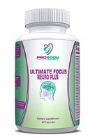 Multivitamin Supplement - Brain & Memory Ultimate Focus Neuro Plus to Improve Concentration & Provide an Energy Boost - Contains Multivitamins, Herbs & Nootropics 60 Capsules