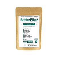 BetterFiber - Prebiotic Fiber Supplement [100% Generic Equivalent of Leading Brand] ⊘ Non-GMO ❤ Gluten-Free ☮ Vegan ✡ OU Kosher Certified - 5.4oz/152g (38 Servings)