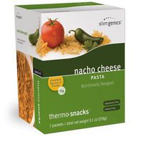 SlimGenics Thermo-Snacks ® |10g Protein - Alleviate Cravings, Increase Energy and Mental Focus, Enhance Weight Loss Results - Kosher Certified, 150 Calories - 7 Packets | Nacho Cheese
