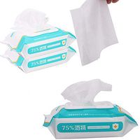 Alcohol Detergent Wipes Cleaning All Purpose Soft Wet Wipes 75% Alcohol Wipes Daily Use for Home House Office School