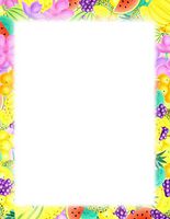 NEW Fruit Letterhead Stationery Paper 26 Sheets